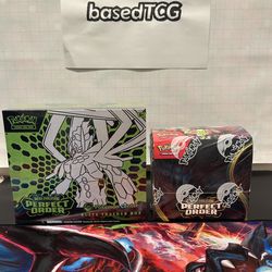 PokemonTCG Perfect Order Pokemon Center ETB and Booster Box