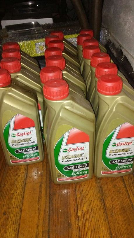 13 qts Castrol edge professional LL03 5w30