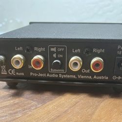 Pro-ject Phono box s - MM/MC Preamp 