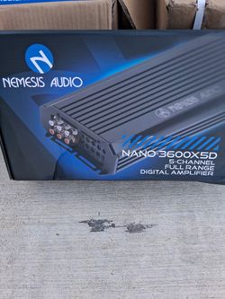 Nemesis Audio NANO-3600X5D 5-Channel Amplifier