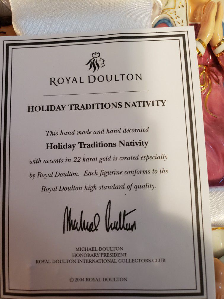 Royal Doulton Nativity