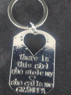 Sentimental Grandpa keychain