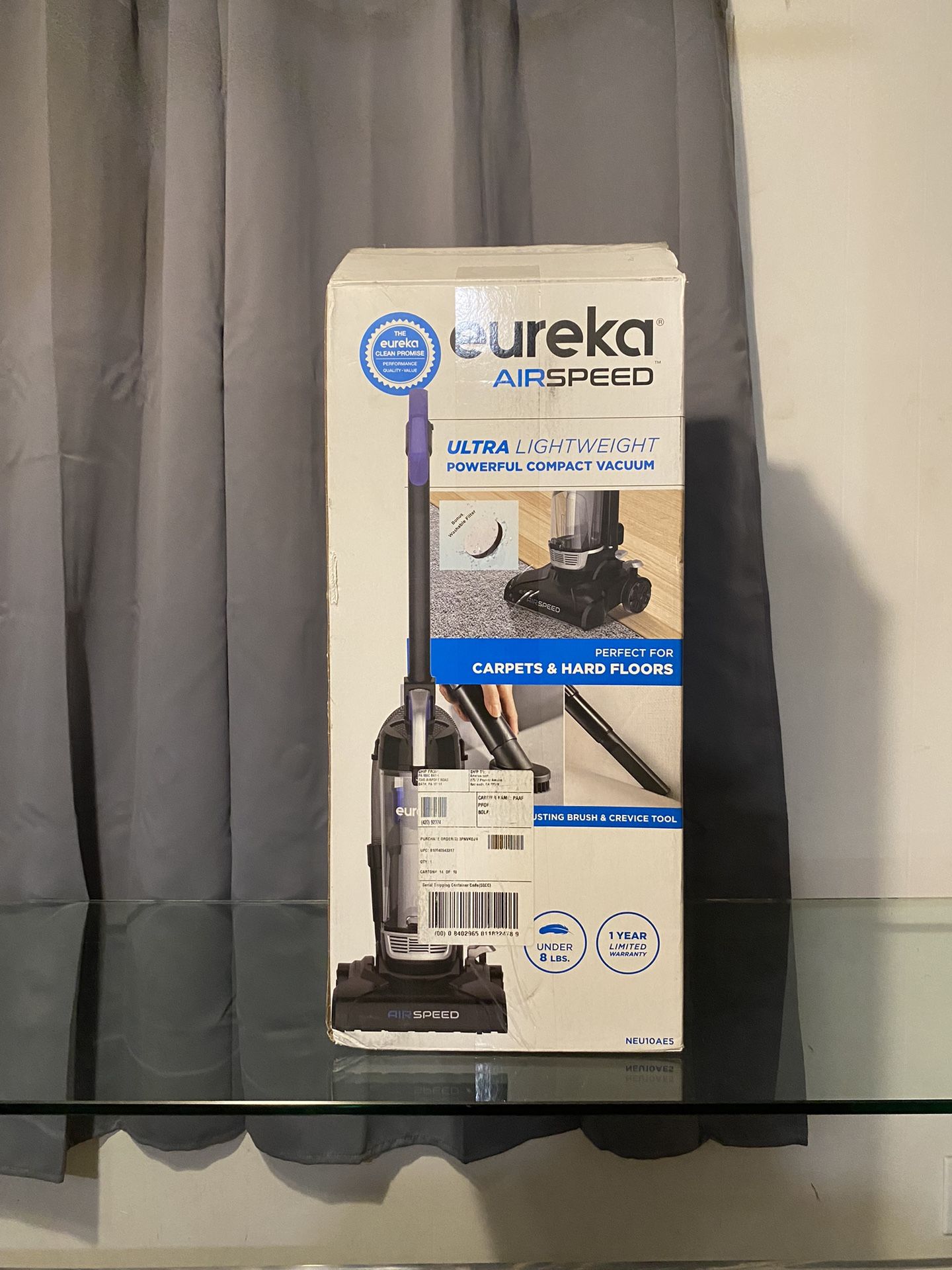 Eureka Powerspeed NEU280 Upright Vacuum Cleaner Carpet & Hard Floor