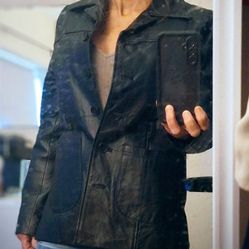 Sergio Vadducci Genuine Leather Piel Ladies Jacket 