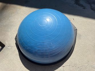 Exercise  Balance ball half