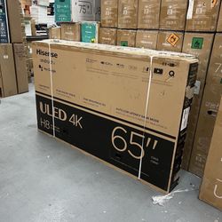 65 “ Hisense Smart 4K LED HDR Tv