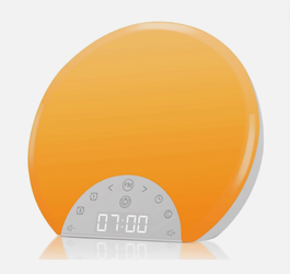 Sunrise Alarm Clock Wake Up Light For Kids Adults Heavy Sleepers With Dual Alarm