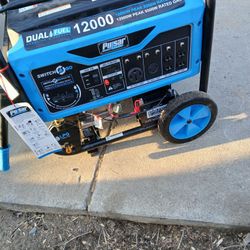 Generator Pulsar Dual Fuel 12000watt 50amp.