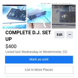 Complete DJ Setup Brand New