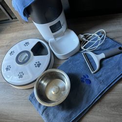 Pet Auto Feeder With Camera And On Demand Technology ! + Free Pet Accessories Worth Over $200 