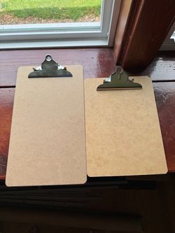 Hardboard Clipboards Set of 2