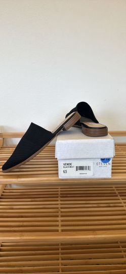 STEVEN New York Knit Mules Flats 6.5