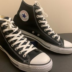 New Black Chuck Taylor Converse Shoes