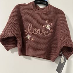 New Baby Sweater Size 3/6 Month