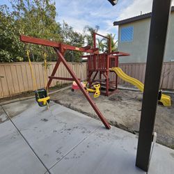 Wooden Swing Sets 
