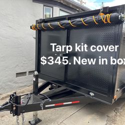 Dump Trailer Tarp Kit cover And Tire $485