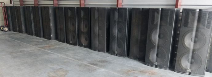 Electro-Voice EV, JBL, EAW, DJ Club Church Bar Pro Audio Speakers