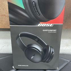 Bose QuietComfort Wireless Noise Cancelling Over The Ear Headphones Black  ( Brand New )