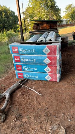 Roofing ridge vent 12 inch $80 each box retail for $130