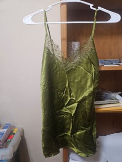 Teal Green Slip Small Size 1970s