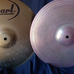 Cymbals Paist/ Pearl Read Description 