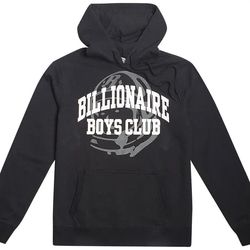 Billionaire Boys Club Black Hoodie Astronaut Logo – Men’s Designer Streetwear Pullover