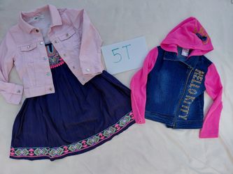 Girls clothes size 5t