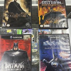 Batman GameCube Games $35-$90 Each Gamehogs 11am-7pm