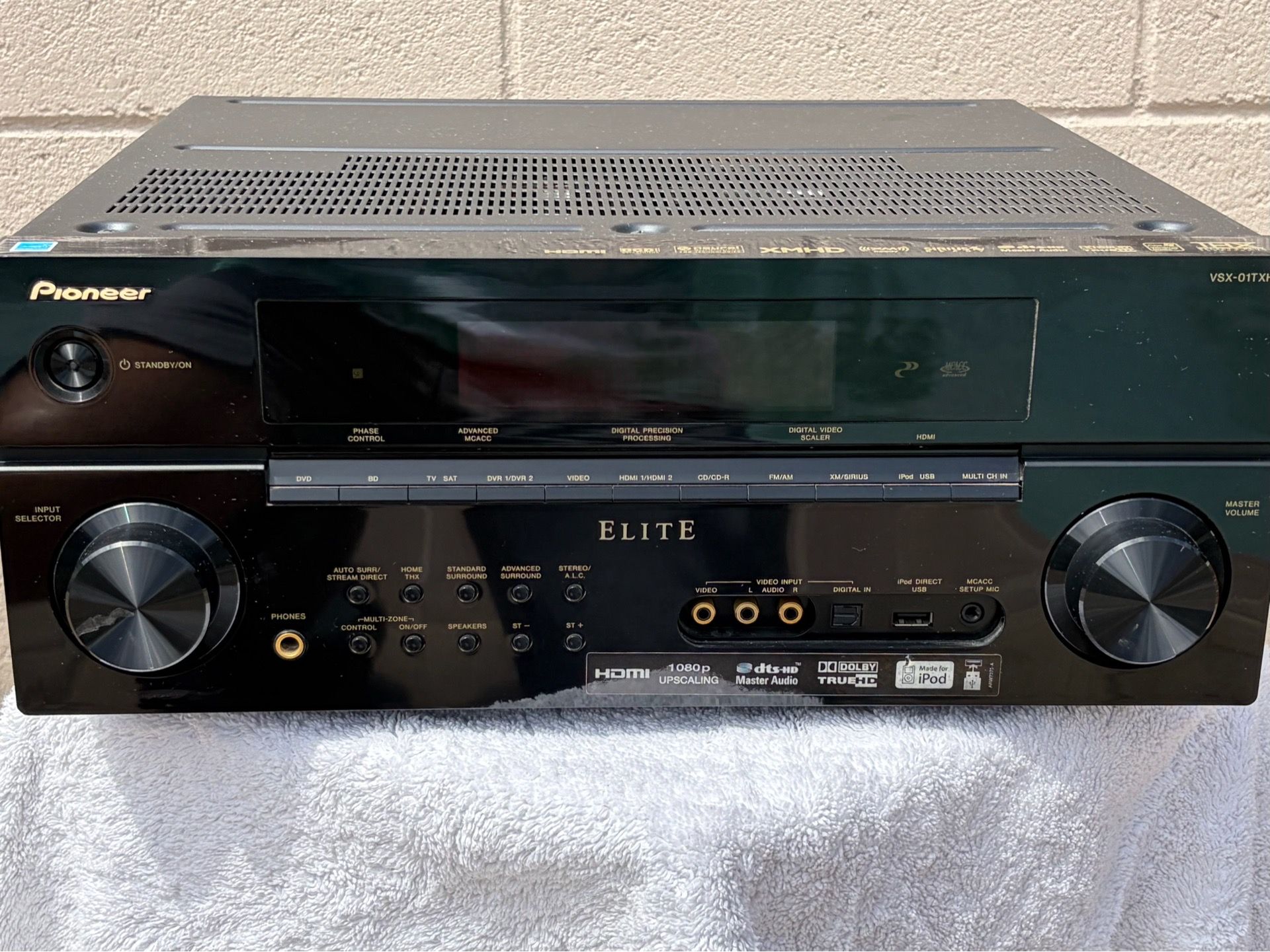 Pioneer Elite VSX-01TXH 7.1 Channels HDMI Receiver *Tested*