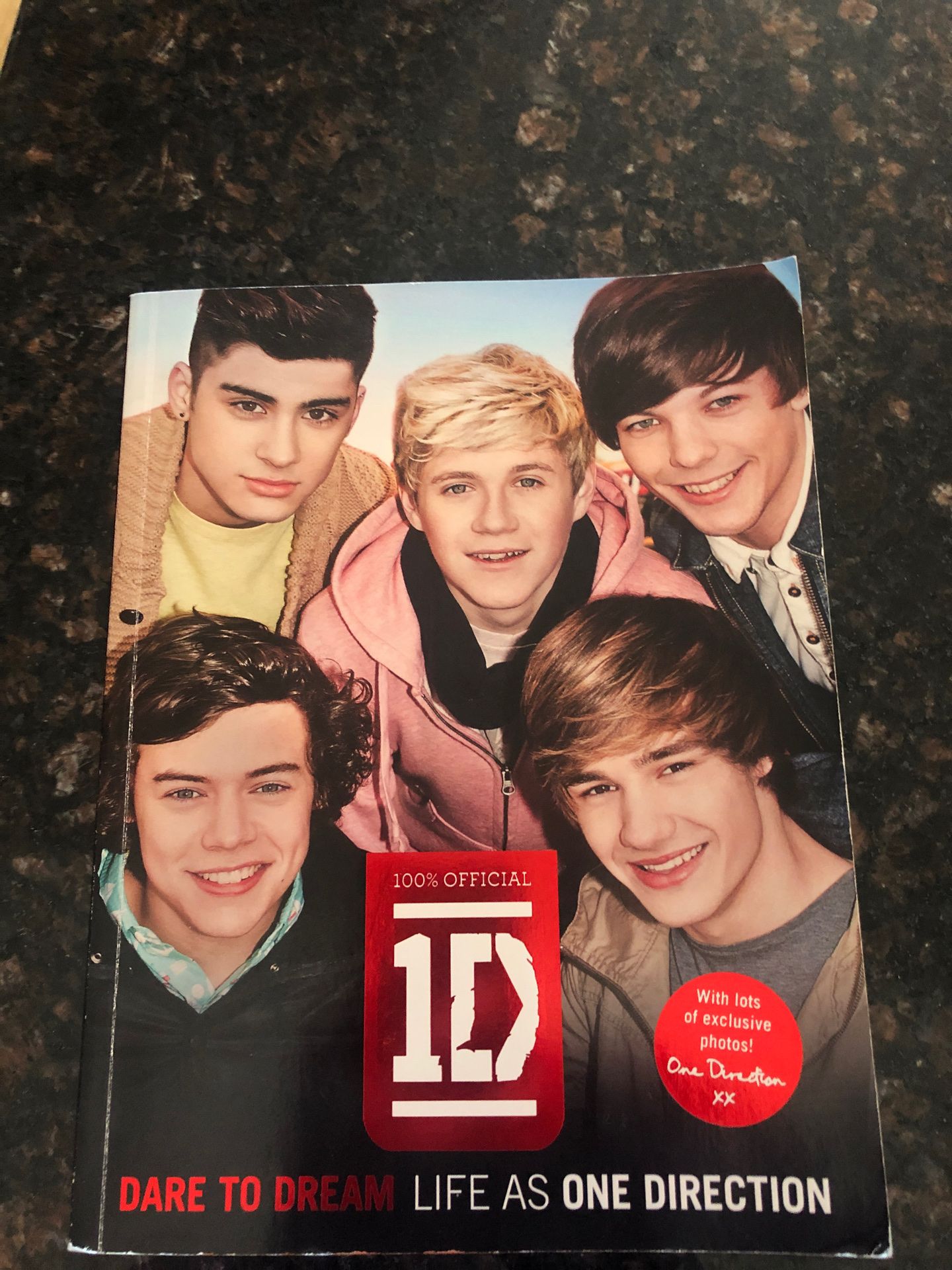 One Direction Memorabilia Book