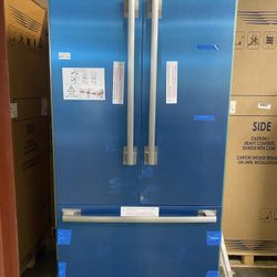 Bosch Benchmark Series  B36BT935NS 36 Inch Built-In French Door Smart Refrigerator with 19.4 cu. ft. Total Capacity National Appliance Liquidators Eve