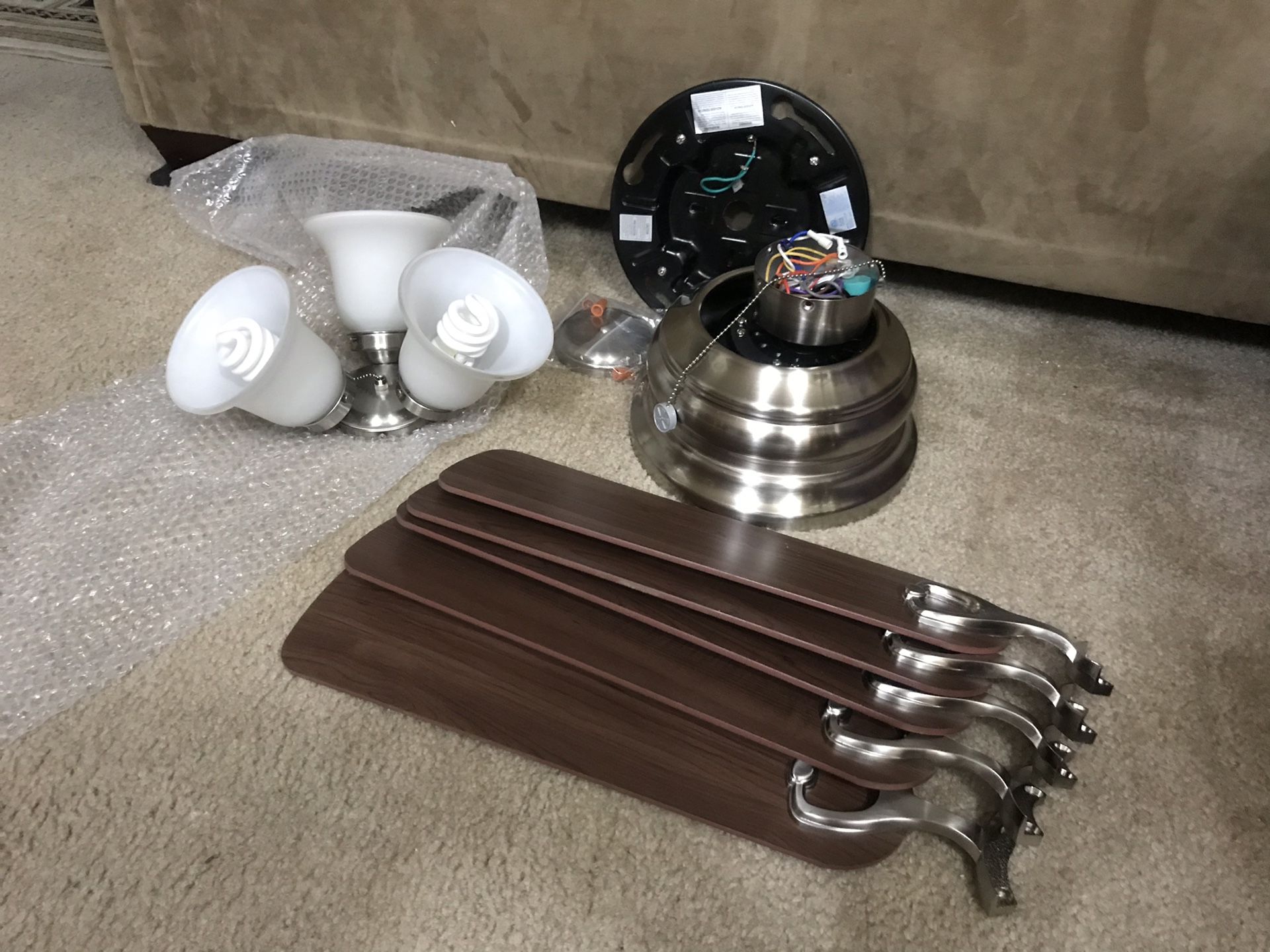 clarkston 44 in. ceiling fan with light kit