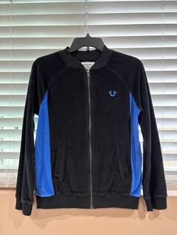 Y2K True Religion Velour Track Jacket