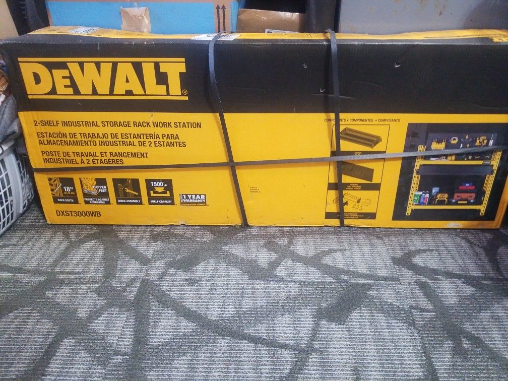Storage Rack & Work Station-DeWalt
