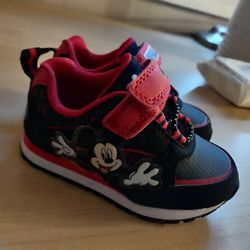 Mickey Mouse Light Up Toddler Shoes - Size 6