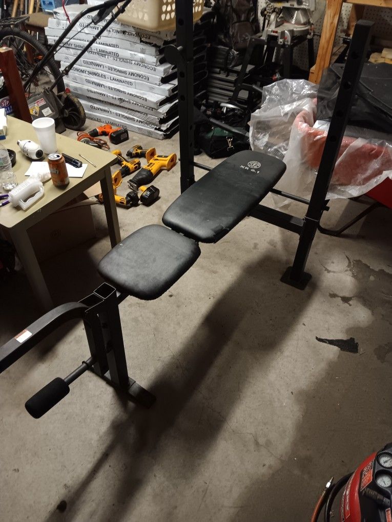 Weight Bench And Weights