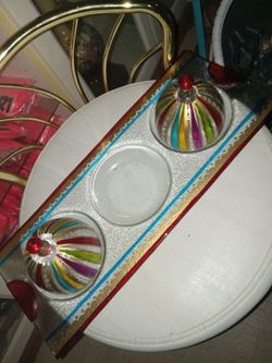 Glass tray