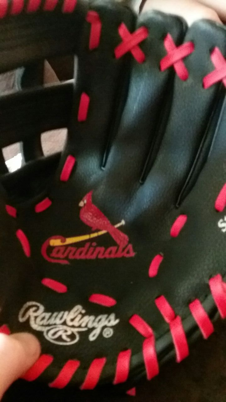 Rare cardinals baseball glove