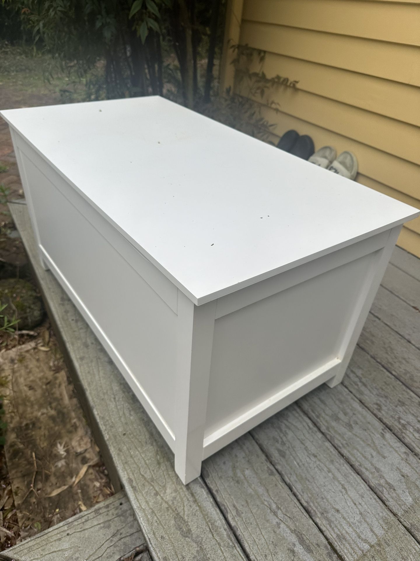 Free White Hidden Cat Box Furniture 