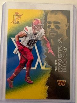 Topps 2025 Signature Class Zach Ertz Washington Commanders Rookie #100 available on eBay only