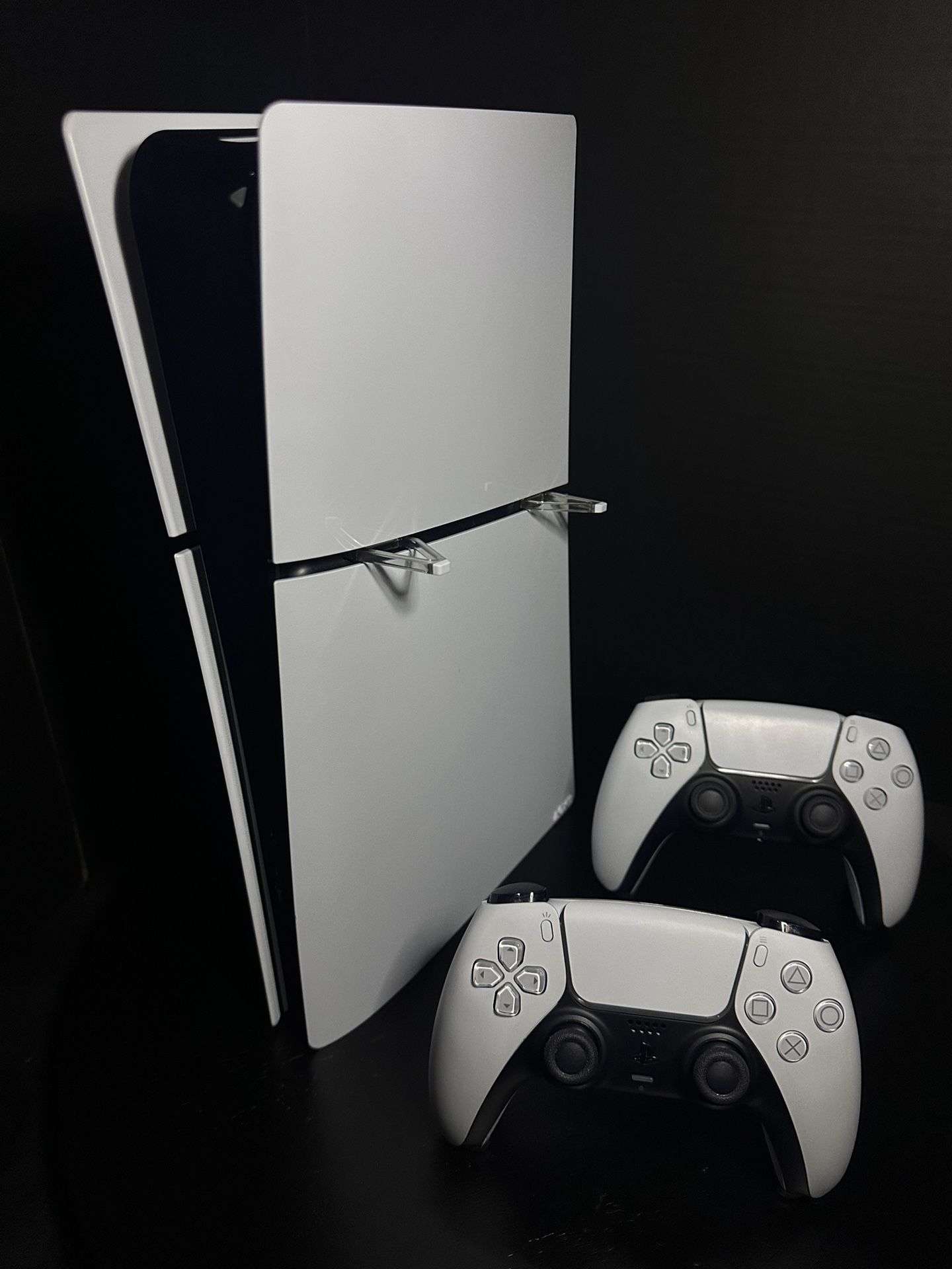 PlayStation 5 Slim Console Digital Edition With 2 DualSense Wireless Controllers