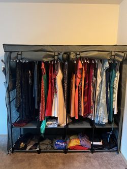 Large Portable Wardrobe Closet