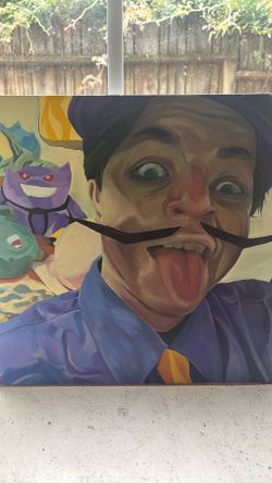 Self portrait (Waluigi)