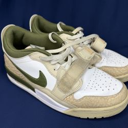 Air Jordan Legacy 312 Low Olive FZ4358-100 Men’s 9 Elephant Print 