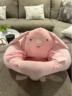 Babygirl sit up pillow pink