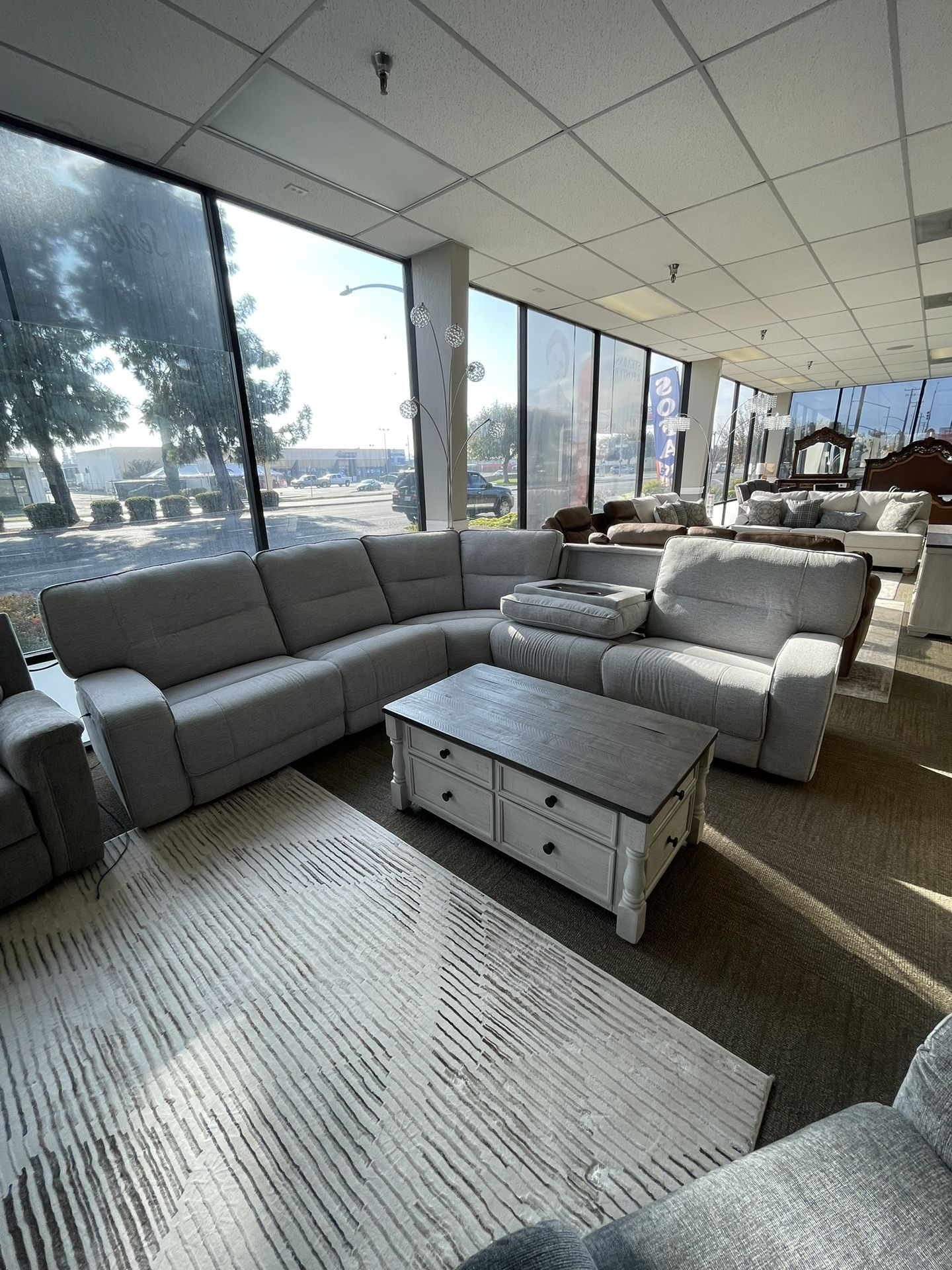 Sectional Power Recliner