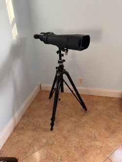 Oberwerk telescope 25/40X100 w/ Tripod