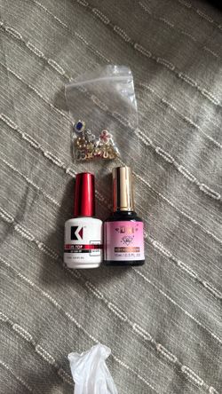 Gel Nail Polish And Gems