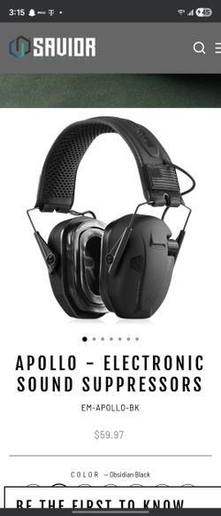 Electronic Sound Suppressor/ikon Forge Glasses