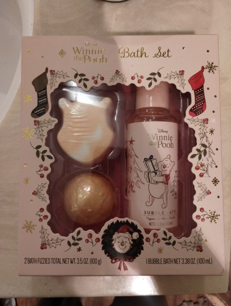 Winnie The Pooh Bath Set